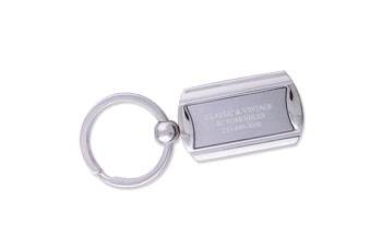 Sterling Key Tag