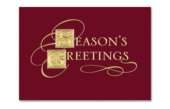 Season's Greetings Holiday Card